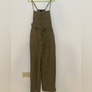 Olive Green Women's Jumpsuit
